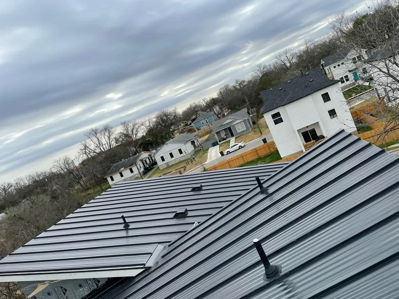 Standing seam metal roof panels with vents for Skylight Repair in Tobyhanna